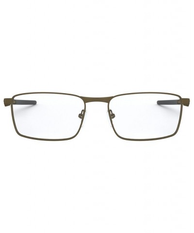 OX3227 Men's Rectangle Eyeglasses Silver Tone $35.36 Mens