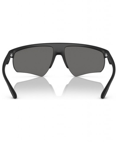 Men's Polarized Sunglasses AX4123S62-ZP Matte Black $9.20 Mens