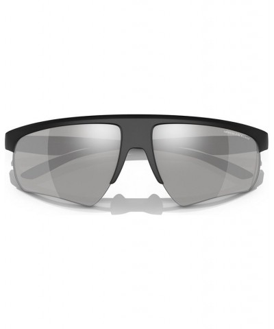 Men's Polarized Sunglasses AX4123S62-ZP Matte Black $9.20 Mens