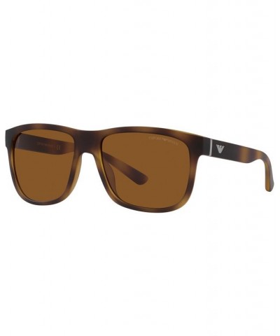 Men's Sunglasses 57 Matte Havana $27.72 Mens