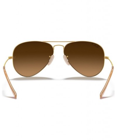 Polarized Sunglasses RB3025 AVIATOR CLASSIC GOLD/BROWN POLAR $31.95 Unisex