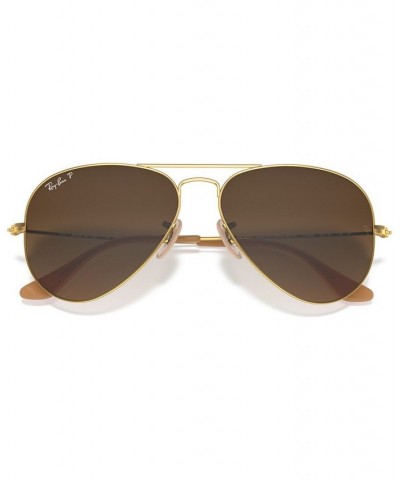 Polarized Sunglasses RB3025 AVIATOR CLASSIC GOLD/BROWN POLAR $31.95 Unisex