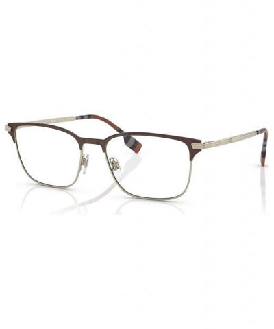 Men's Rectangle Eyeglasses BE137255-O Blue $61.53 Mens