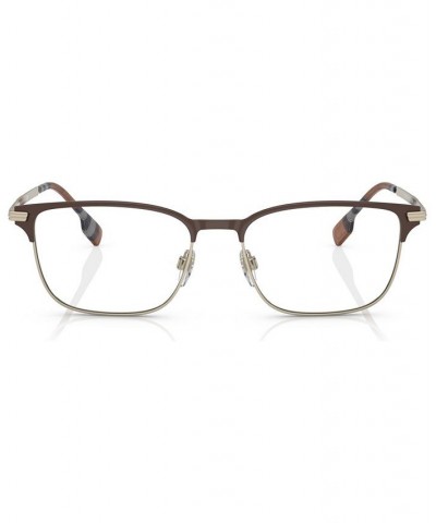 Men's Rectangle Eyeglasses BE137255-O Blue $61.53 Mens