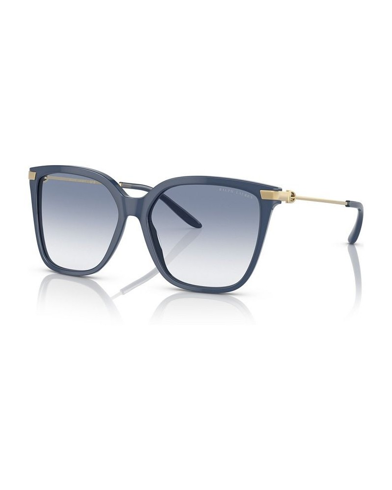 Women's Sunglasses RL820957-Y Shiny Navy Opaline Blue $28.86 Womens