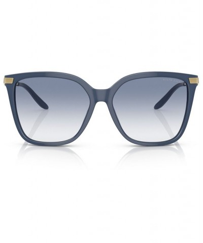 Women's Sunglasses RL820957-Y Shiny Navy Opaline Blue $28.86 Womens