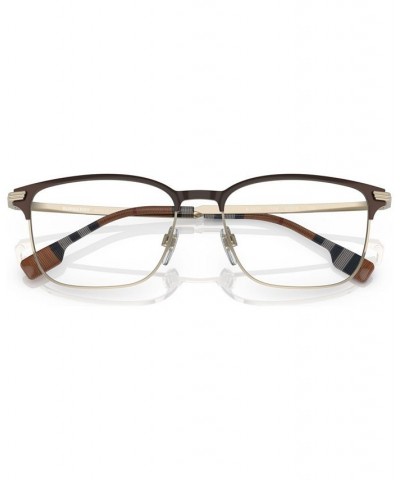 Men's Rectangle Eyeglasses BE137255-O Blue $61.53 Mens