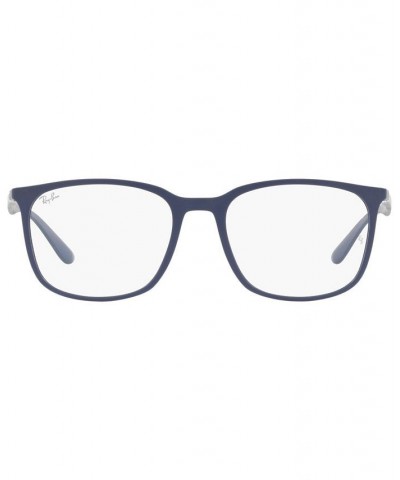 RX7199 Unisex Square Eyeglasses Dark Blue $41.04 Unisex