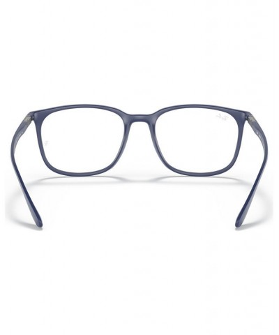 RX7199 Unisex Square Eyeglasses Dark Blue $41.04 Unisex