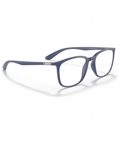 RX7199 Unisex Square Eyeglasses Dark Blue $41.04 Unisex