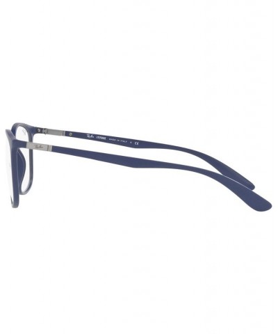 RX7199 Unisex Square Eyeglasses Dark Blue $41.04 Unisex