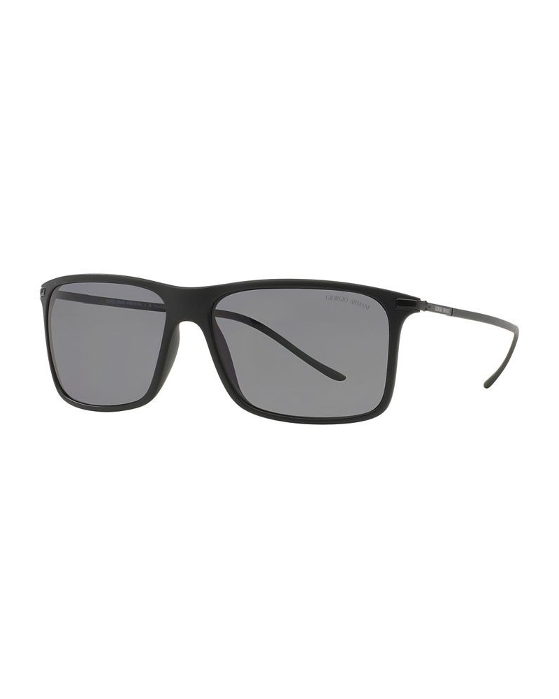 Polarized Polarized Sunglasses AR8034 BLACK MATTE/GREY POLAR $110.70 Unisex