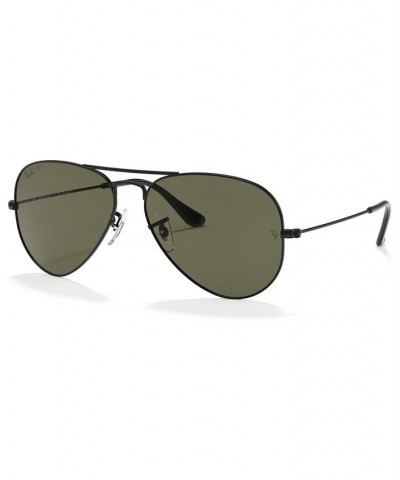 Polarized Sunglasses RB3025 AVIATOR CLASSIC BLACK/POLAR BLACK $48.99 Unisex