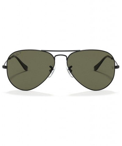 Polarized Sunglasses RB3025 AVIATOR CLASSIC BLACK/POLAR BLACK $48.99 Unisex