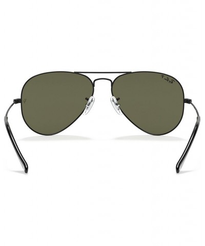 Polarized Sunglasses RB3025 AVIATOR CLASSIC BLACK/POLAR BLACK $48.99 Unisex