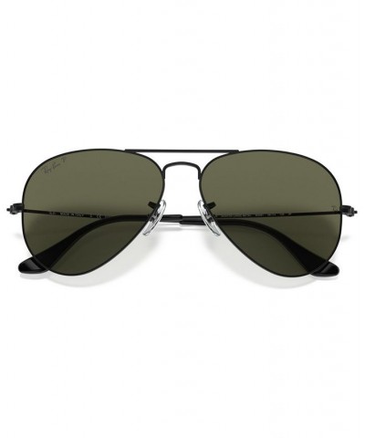 Polarized Sunglasses RB3025 AVIATOR CLASSIC BLACK/POLAR BLACK $48.99 Unisex