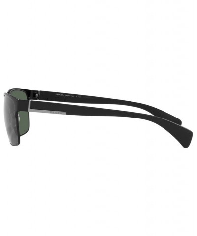 Men's Sunglasses PR 51OS 58 Matte Black $97.72 Mens