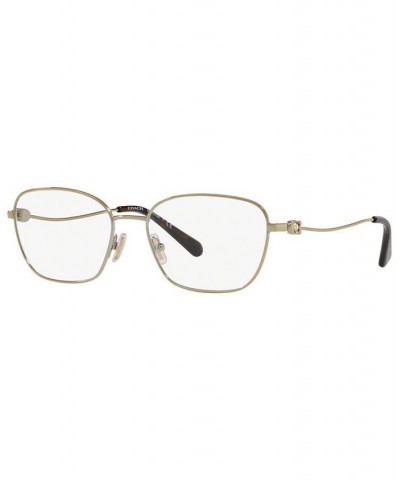 HC5103B Women's Rectangle Eyeglasses Gold-Tone $11.40 Womens