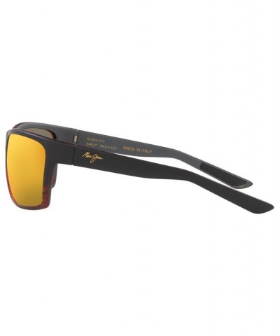 Unisex Polarized Sunglasses Alenuihaha 64 Gray/Black $58.59 Unisex