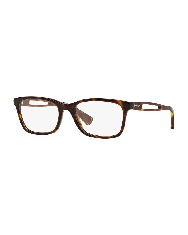 RA7069 Women's Square Eyeglasses Shiny Dark Havana $36.40 Womens