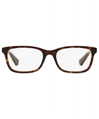 RA7069 Women's Square Eyeglasses Shiny Dark Havana $36.40 Womens