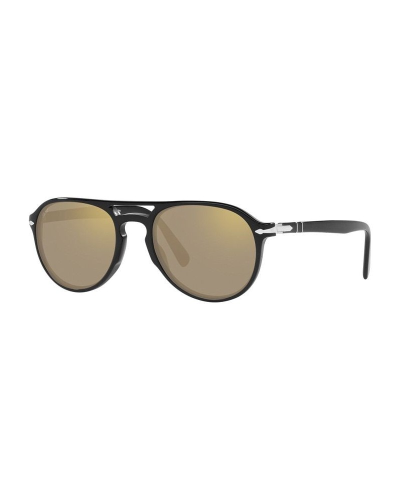 Unisex Sunglasses PO3235S 55 Black $51.50 Unisex