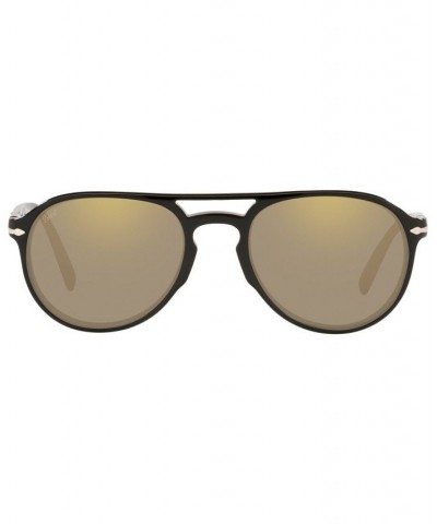 Unisex Sunglasses PO3235S 55 Black $51.50 Unisex