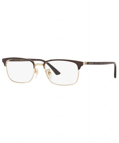 Gc001196 Men's Rectangle Eyeglasses Blue $140.40 Mens