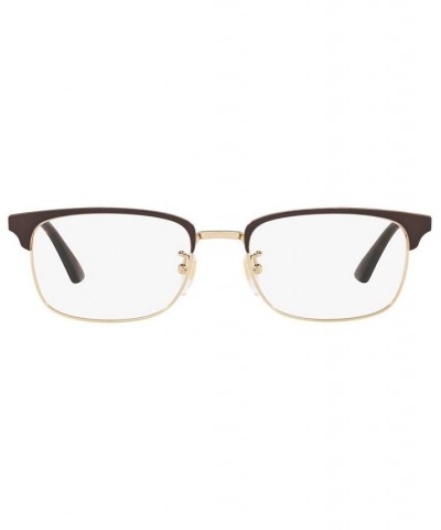 Gc001196 Men's Rectangle Eyeglasses Blue $140.40 Mens