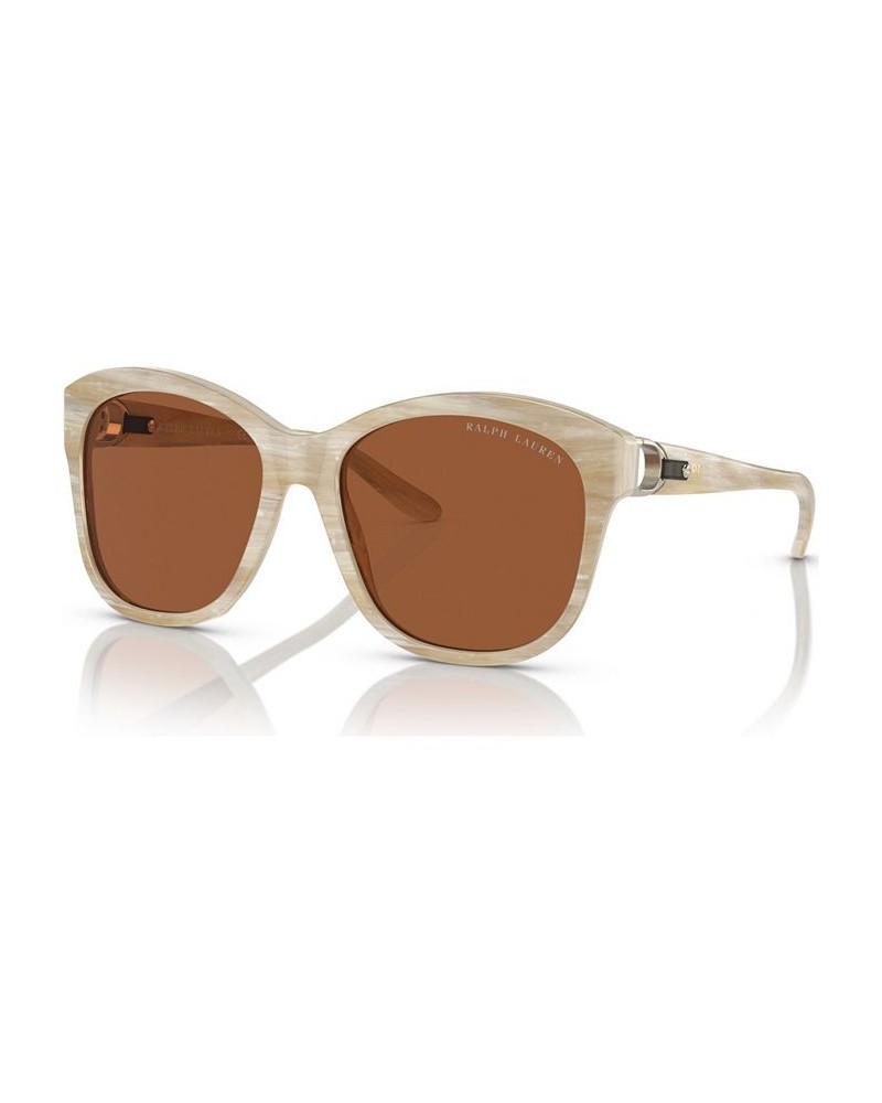 Women's Sunglasses 0RL8190Q Cream Horn $59.00 Womens