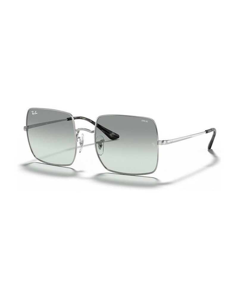 Unisex Photochromatic Sunglasses RB1971 SILVER/PHOTO AZURE GRADIENT BLUE $31.68 Unisex