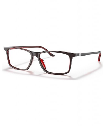 Men's Pillow Eyeglasses SH3078 Red/Black/Red $56.55 Mens