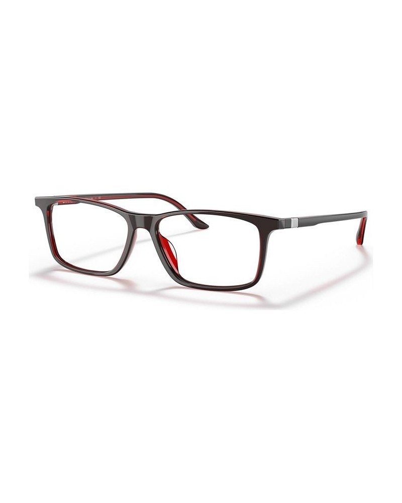 Men's Pillow Eyeglasses SH3078 Red/Black/Red $56.55 Mens