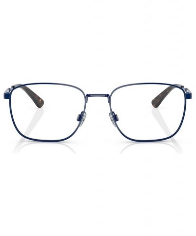 Men's Rectangle Eyeglasses PH121456-O Shiny Navy Blue $35.00 Mens