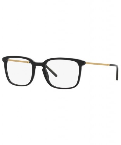 Dolce & Gabbana DG3349 Men's Square Eyeglasses Black $36.00 Mens