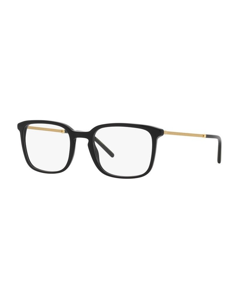 Dolce & Gabbana DG3349 Men's Square Eyeglasses Black $36.00 Mens