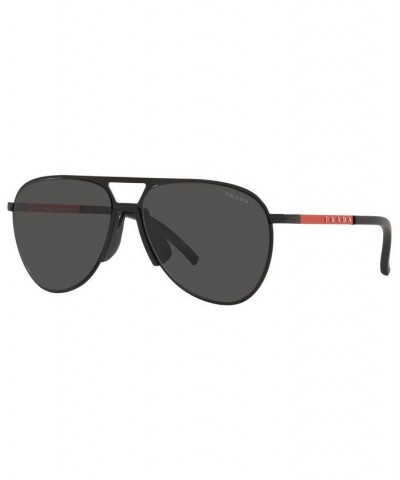 Men's Sunglasses PS 51XS 59 Matte Navy $80.27 Mens