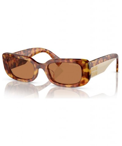 Women's Sunglasses MU 08YS51-X 51 Light Havana $57.07 Womens