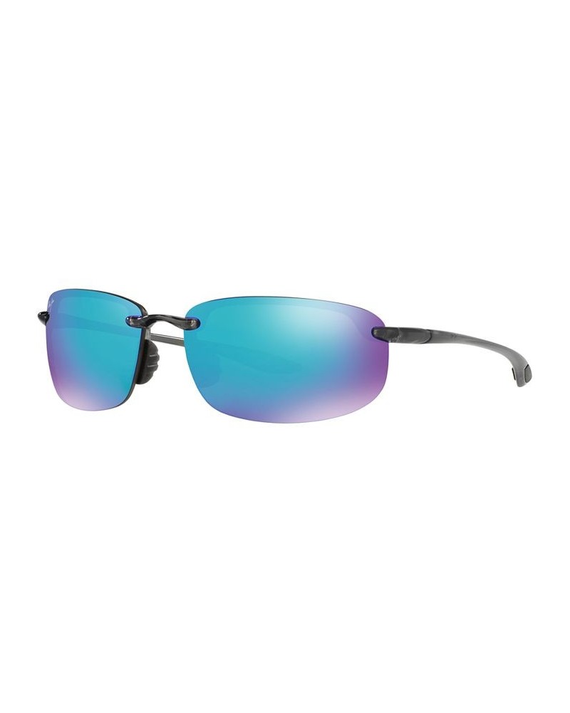 Polarized Hookipa Sunglasses 407 Blue Hawaii Collection GREY SHINY/BLUE MIRROR POLAR $32.85 Unisex