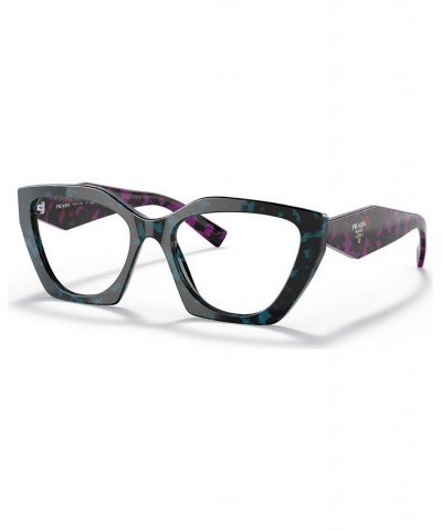 Women's Irregular Eyeglasses PR09YV54-O Tortoise $90.48 Womens