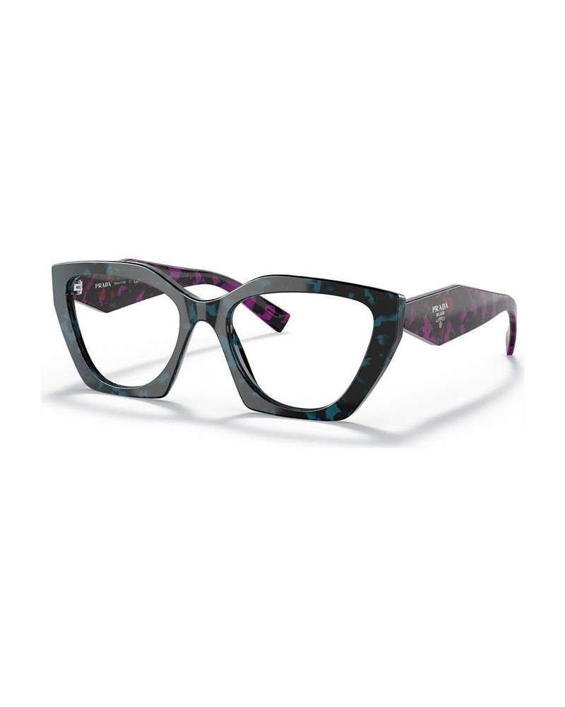 Women's Irregular Eyeglasses PR09YV54-O Tortoise $90.48 Womens