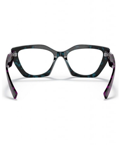 Women's Irregular Eyeglasses PR09YV54-O Tortoise $90.48 Womens