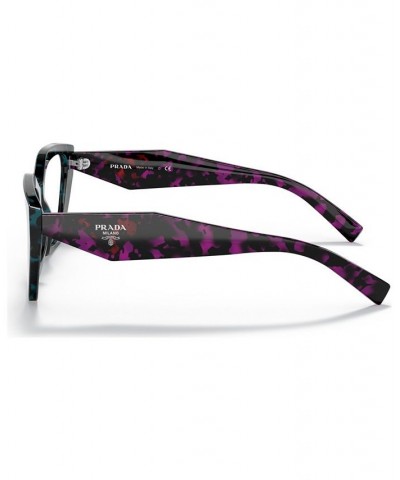 Women's Irregular Eyeglasses PR09YV54-O Tortoise $90.48 Womens