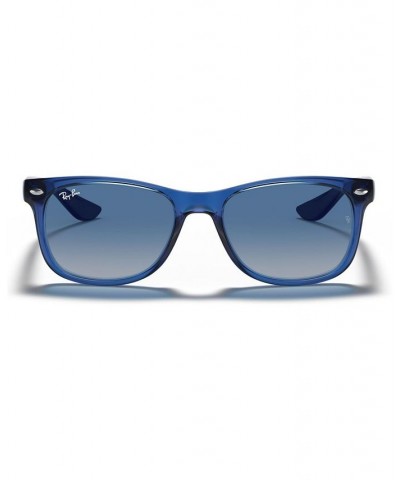 JUNIOR NEW WAYFARER Sunglasses RJ9052S 48 TRANSPARENT BLUE/GREY GRADIENT DARK BLUE $22.33 Unisex