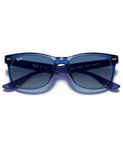 JUNIOR NEW WAYFARER Sunglasses RJ9052S 48 TRANSPARENT BLUE/GREY GRADIENT DARK BLUE $22.33 Unisex