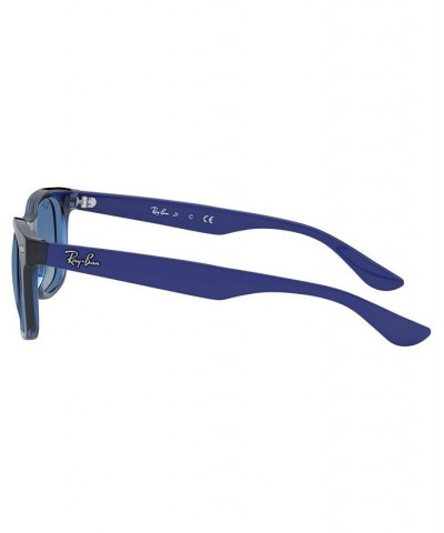 JUNIOR NEW WAYFARER Sunglasses RJ9052S 48 TRANSPARENT BLUE/GREY GRADIENT DARK BLUE $22.33 Unisex