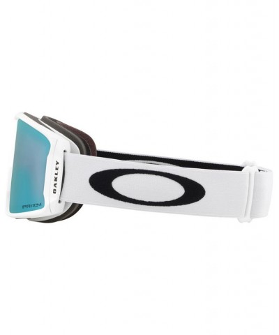 Unisex Line Miner M Snow Goggles OO7093-41 Matte White $37.35 Unisex