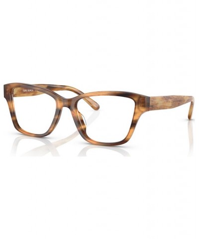 Women's Rectangle Eyeglasses TY2131U53-O Honey Wood $43.05 Womens