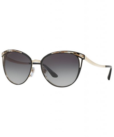 Sunglasses BV6083 BLACK GOLD/GREY GRADIENT $109.48 Unisex