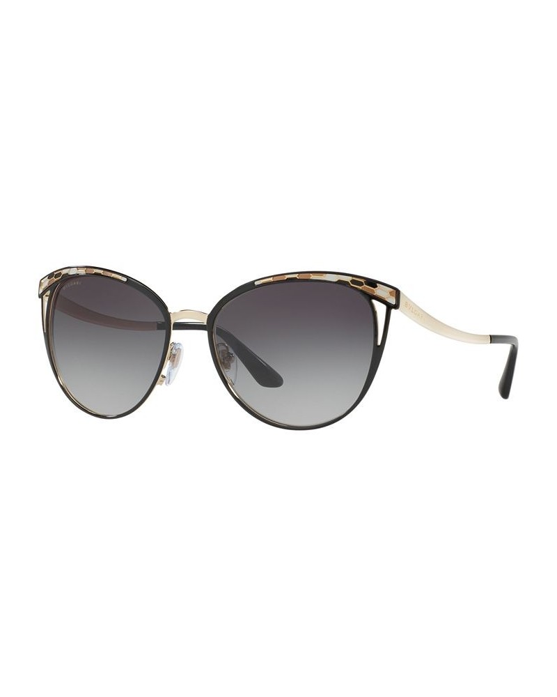 Sunglasses BV6083 BLACK GOLD/GREY GRADIENT $109.48 Unisex